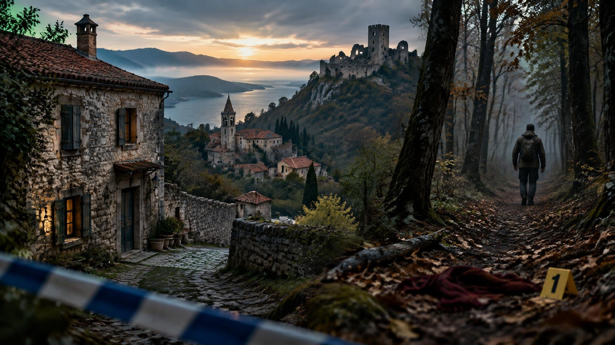 croatian landscape mystery